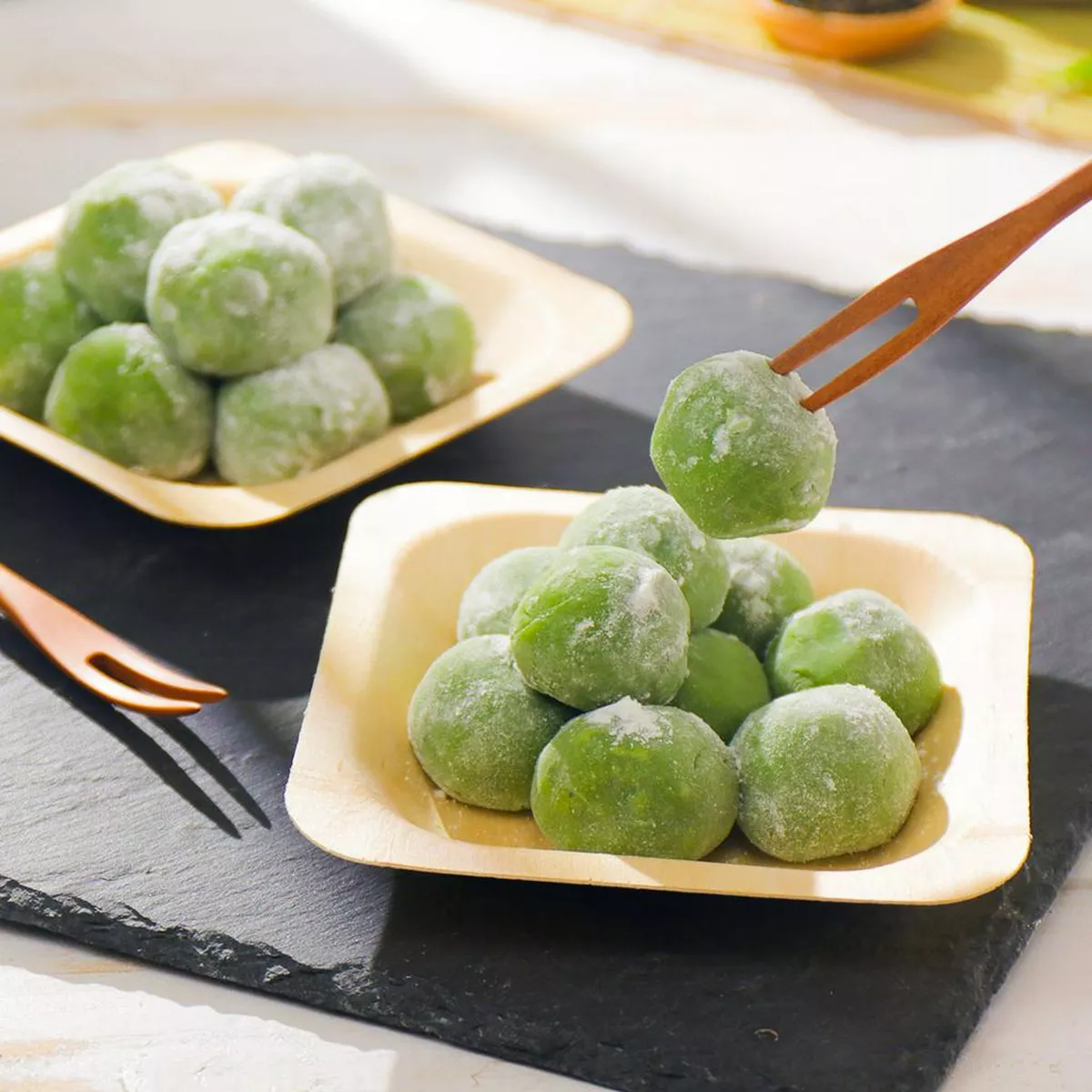 Mochi Tè Verde (210Gr)🍡🍵 - Oriental Italia