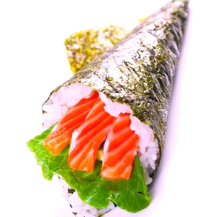 Fogli Nori essiccati di alghe 100 per busta Verde dorato per sushi